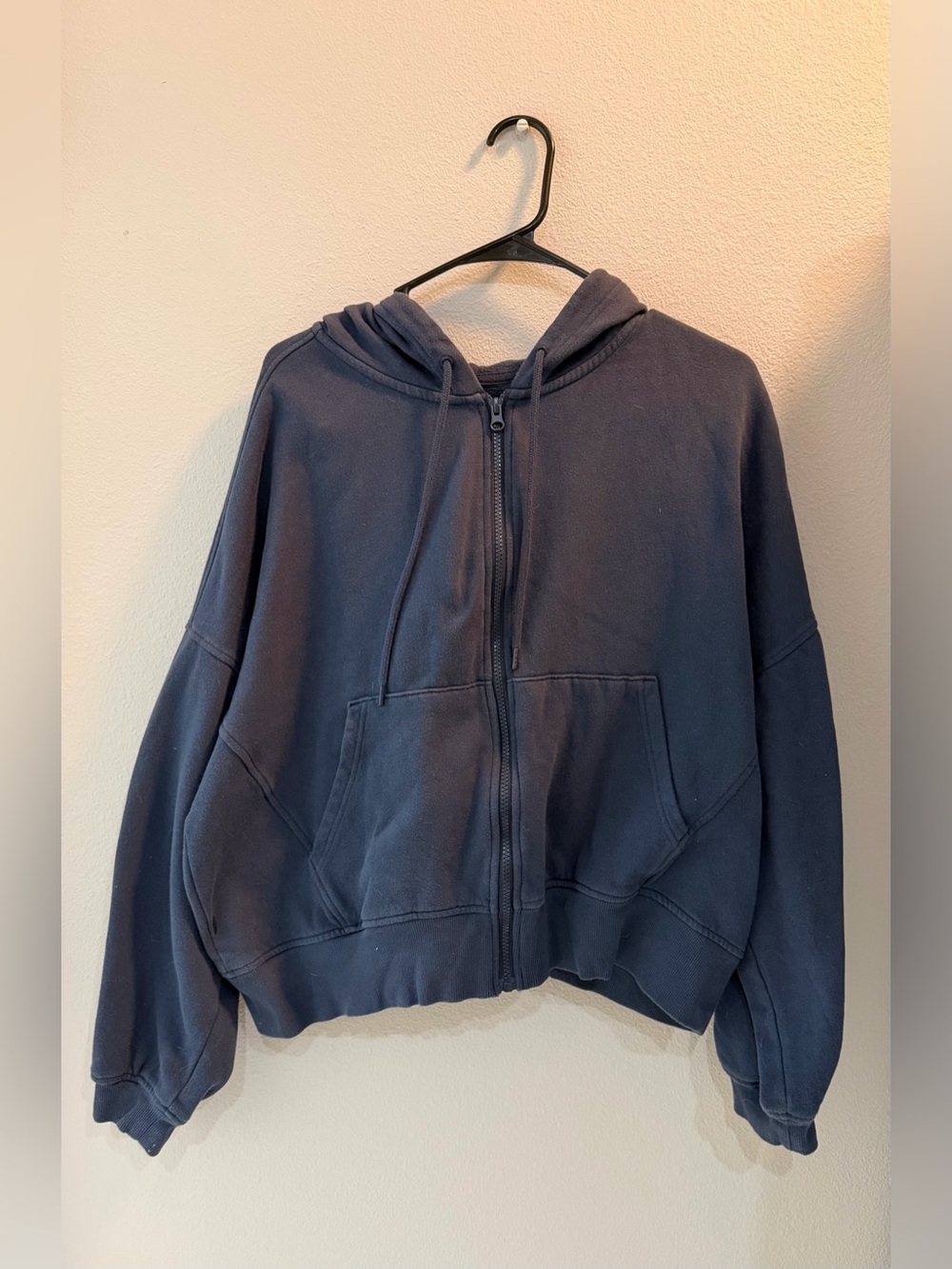 Women’s Navy Zip-Up Jacket